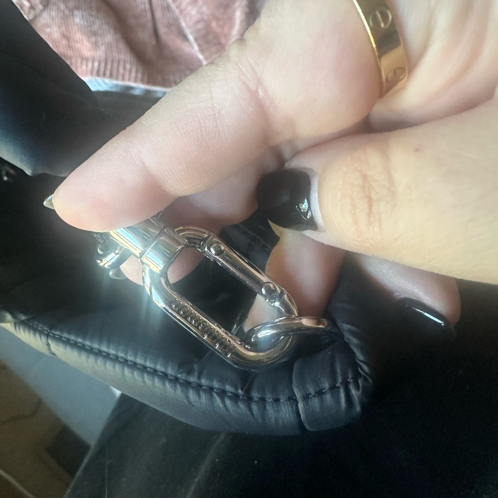 lululemon athletica Black Quilted Crossbody Bag - Picture 6 of 9